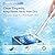 Disposable Toilet Cleaning System with 40 Refills, Toilet Wand Kit with Holder, Wall Mounted Toilet Brush Set for Deep Cleaning Bathroom Bowl, Hygienic Toilet Bowl Cleaner Kit (1PCS40)