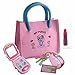 Dress Up America Pretend Play Princess Set per Ragazze con Borsa, Telefono a Conchiglia, Telecomando Luminoso con Chiavi, Rossetto da Gioco e Carta di Credito per Bambini, Multicolore, S