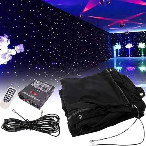 Toile de fond ciel étoilé à LED pliable pour transformer un mur de salle