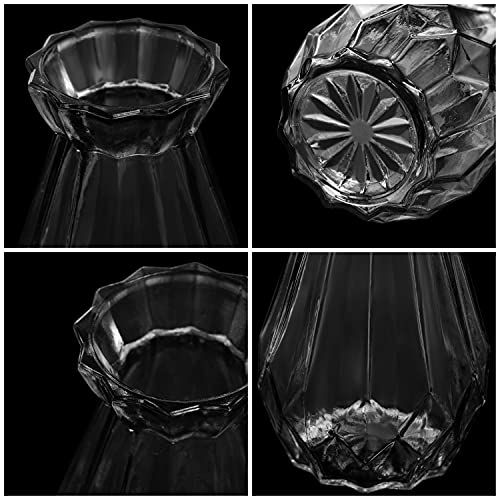 Belle Vous Helder Kristal Glas Vazen (2 Pak) – 15 cm – Modern Decoratieve Cylinder Glas Bloemen Vaas Set voor Huis Kopstuk en Kantoor Decoratie - Afbeelding 5