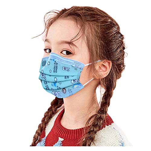 Preisvergleich Produktbild UINGKID Staubmaske Gesichtsbedeckung Sonnenschutz Baby Karikatur Hund schneiden Einweg 50PCs