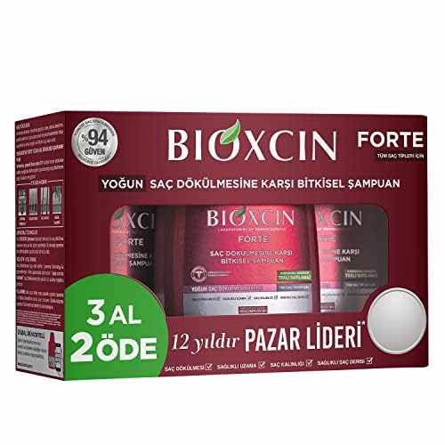 Bioxcin Forte Tüm Saç Tipleri Şampuan 5'li Avantaj Set