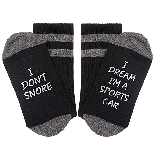 I Don't Snore I Dream I 'm Riding My Tractor Socks,Gifts For Men,Gift For Dad,Men's Gift,Men's Christmas.