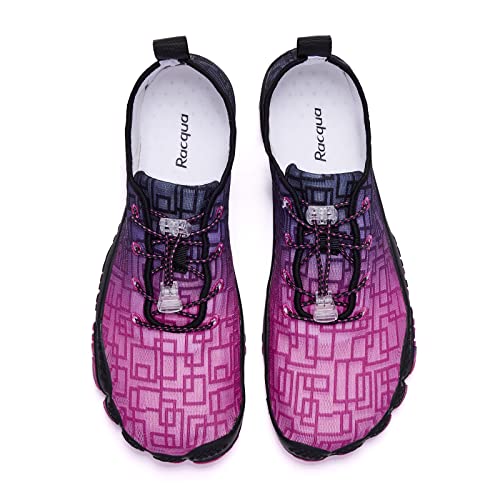 Image of Racqua Water Shoes Quick Dry Barefoot Beach Aqua Sport Swim Surf Pool Hiking Diving Walking for Men Women