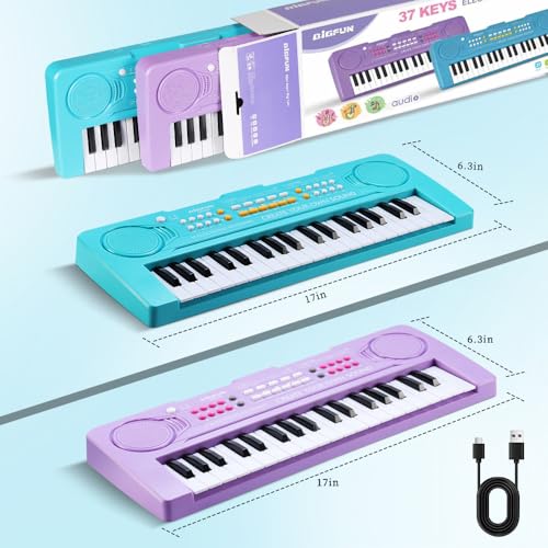 Keyboard Piano for Kids, BIGFUN 37 Keys Toddler Piano Instrument Toy by BIGFUN - Used condition - Image 5