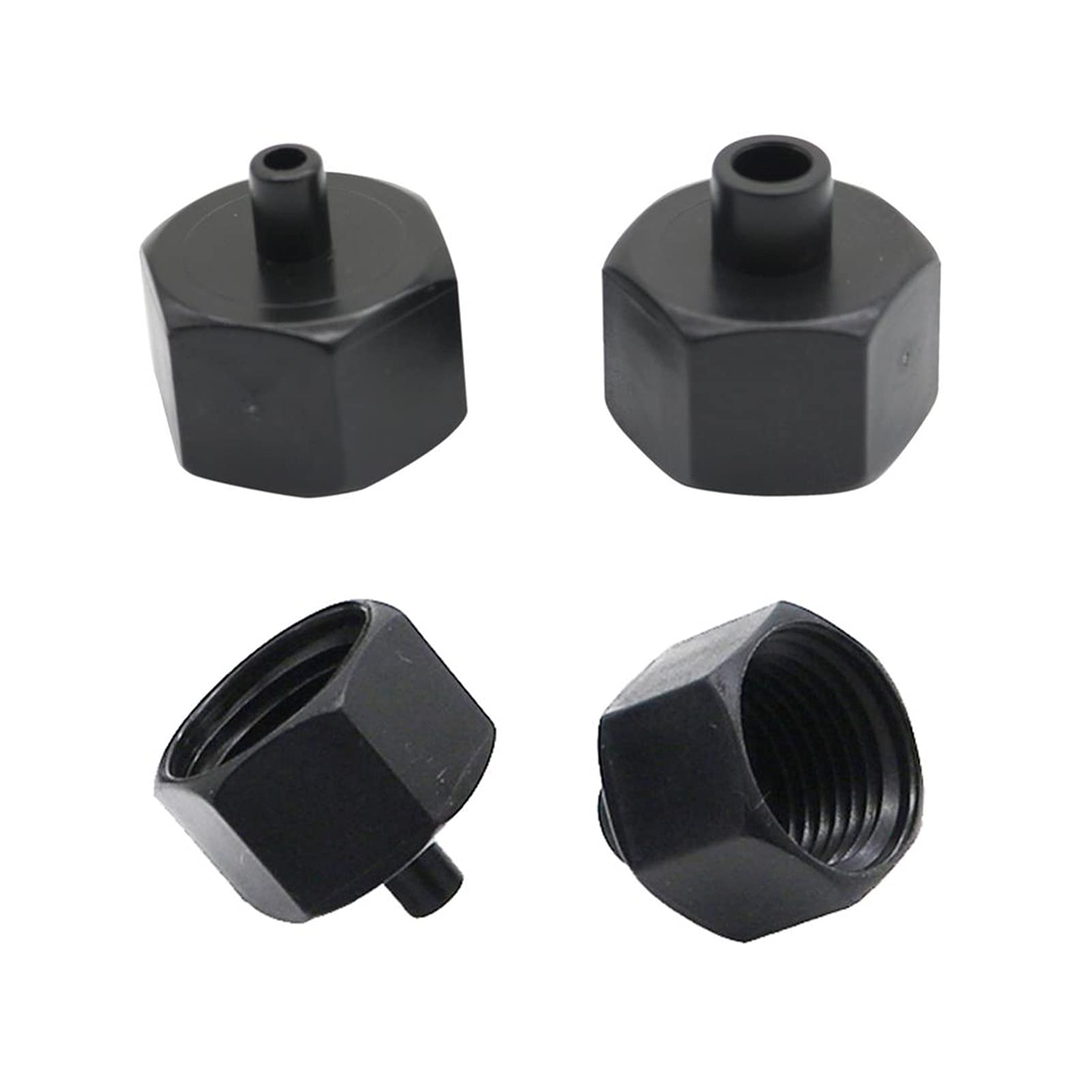 Adapter złącza węża, 200 szt. 6 mm do 1/2 cala gwint żeński złącze do wody ogrodowej dysza do systemu nawadniania ogrodowego złącze do zraszacza