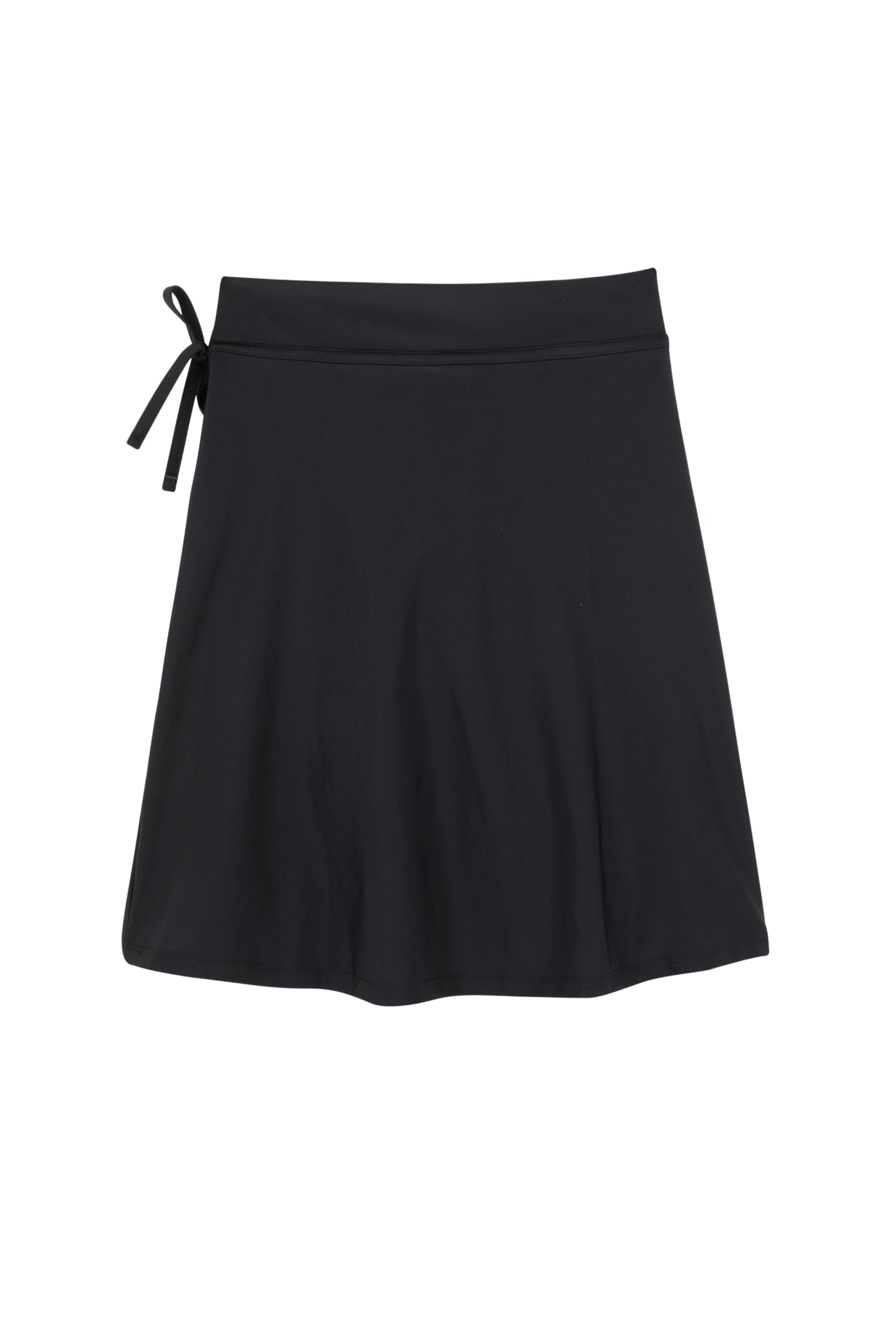 Gottex Girls Kids Sea Solids Swim Skirt with Inner Short Swimwear Chlorine Fade Resistant and Built-in 50+ UPF UV Protection, Black