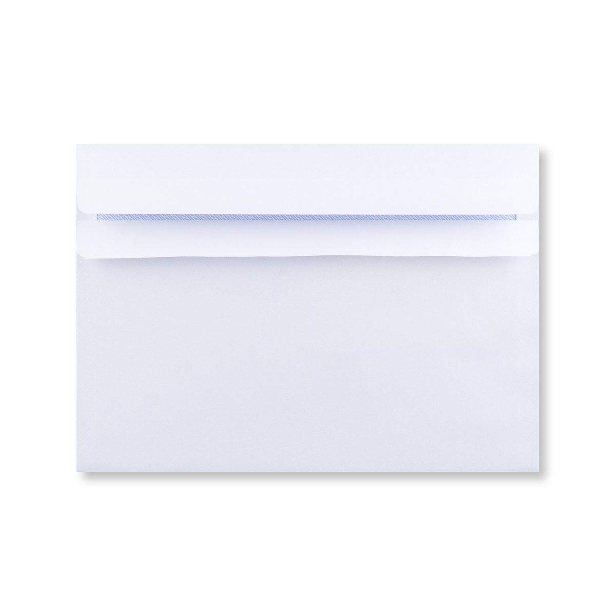 EPOSGEAR® A5/C5 Plain White Self Seal Wallet Envelopes 229mm x 162mm 90gsm (Pack of 25 Envelopes)