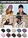 Senker Fashion Slouchy Beanie Hats for Women Men, Chemo Headwear Cotton Beanies Soft Lightweight Chemo Skull Cap Elastic Black Khaki