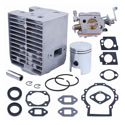 WM80 45mmシリンダーピストンセット BS500 BS502 BS502I BS600 BS602 BS602I BS700 BS702 キャブレターガスケット チェーンソー ガソリン