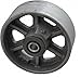 Albion CA0510112 5" Diameter Cast Iron Wheel, 1-1/2" Tread Width, Roller Bearing, 1-5/8" Hub Length, 1-3/16" Bore ID, 3/4" Bearing ID, 600 lb. Capacity