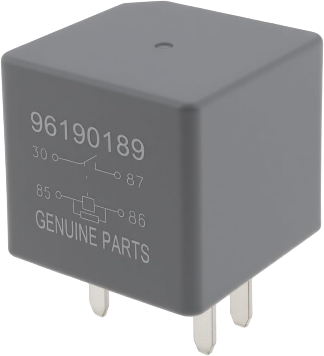 30A 4Pins Quick Connect Relays with Resistor Replacement Part 12193604 3604 Compatible with GMC Truck