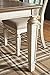 Signature Design by Ashley Realyn French Country Dining Extension Table, Seats up to 8, Chipped White