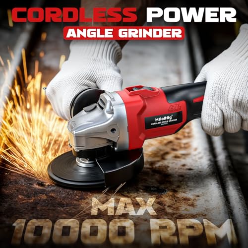 Amoladora angular pequeña de 10000 rpm con motor sin escobillas y husillo de 5/8 pulgadas 3