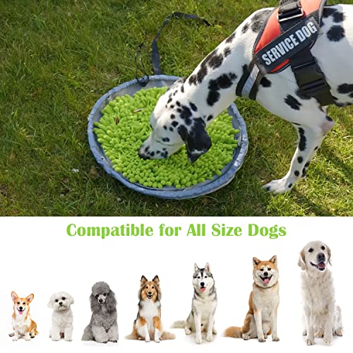 Snuffle Mat For Large Dog, 18.5 Inch Digging Toys Feeding Mat for Natural Foraging Skill Training, Anti-Torn Design Dogโฆ - Image 3