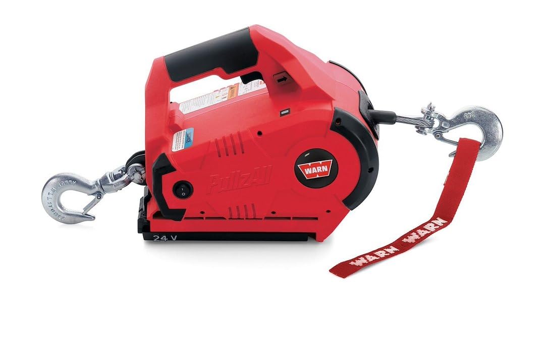 WARN PullzAll Cordless 24V DC Portable Electric Winch
