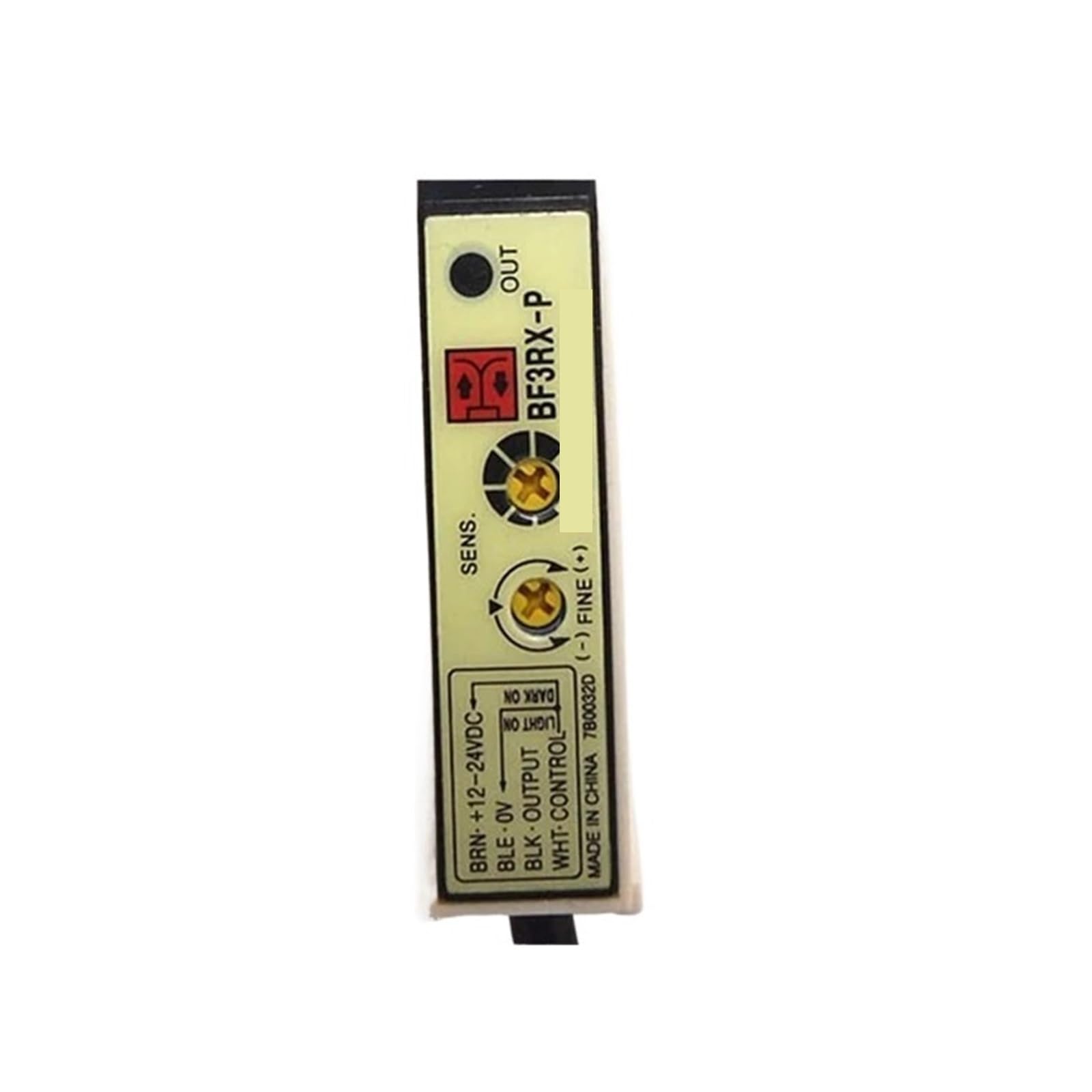 Amplificateur fibre optique BF3RX-P capteur rail DIN pour automatisation PNP