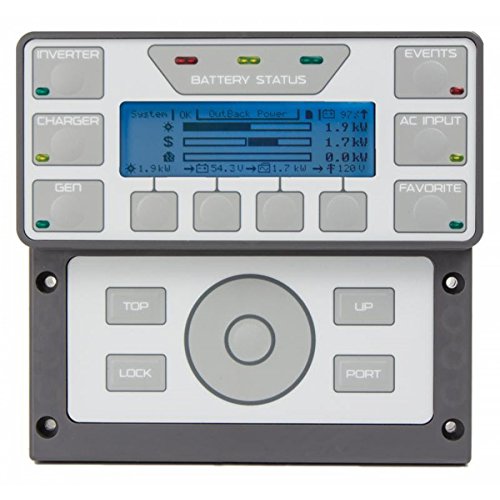 OutBack Power MATE3s Graphical Display and Controller LED Hot Key