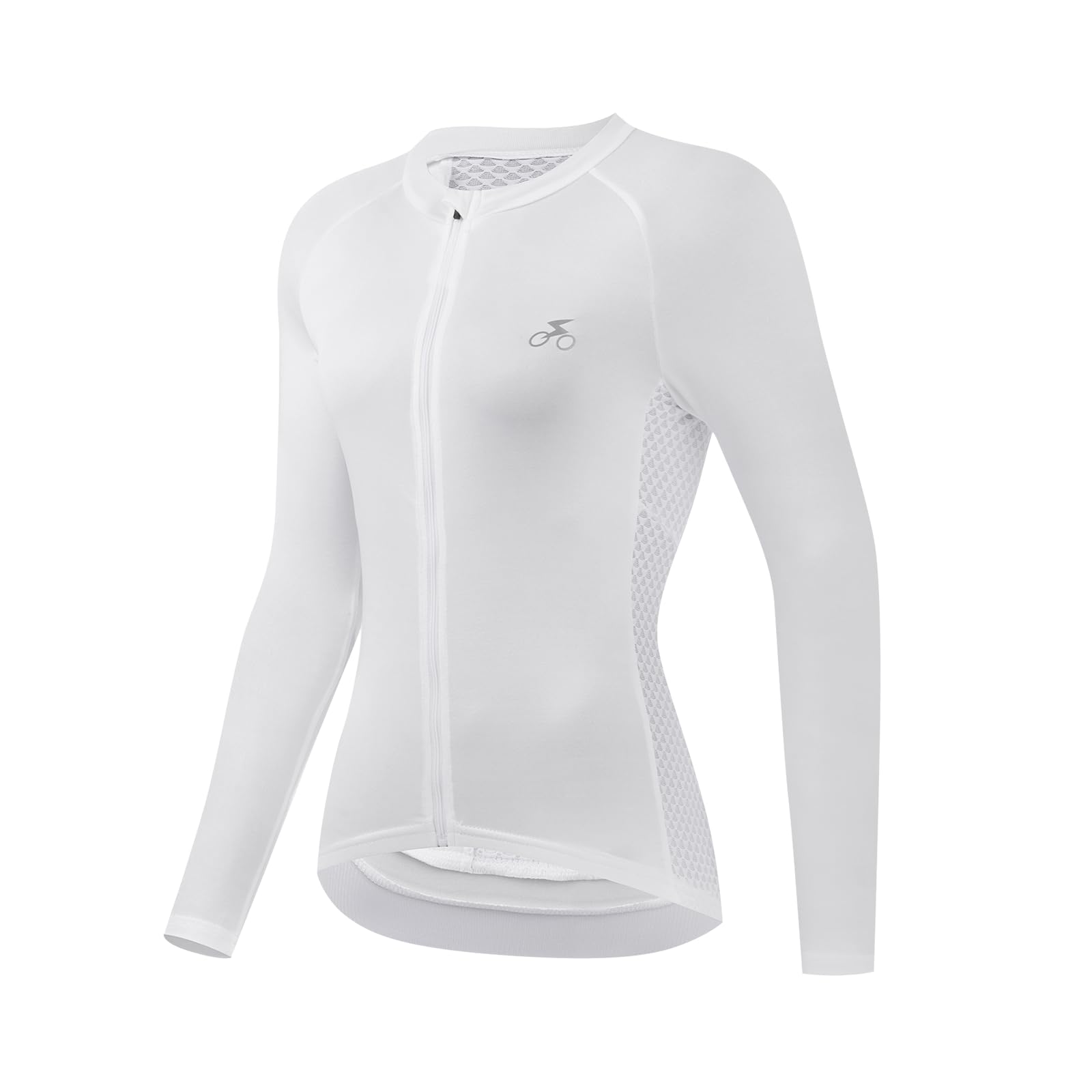 spocyclife Radtrikot Damen Kurzarm/Langarm, Fahrradtrikot Atmungsaktiv Rennrad Trikot Schnell Trocknen Fahrrad Shirt mit 3 Taschen für Frauen Outdoor Sport