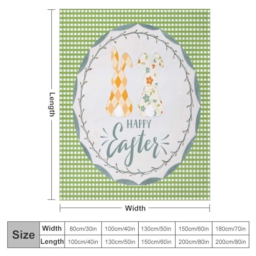 Couverture polaire Happy Easter pour réchauffer vos soirées en famille - 3