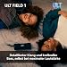 Sony ULT Field 1 - Kabelloser tragbarer Bluetooth-Lautsprecher mit ULT Power Sound, kraftvollem Bass, IP67, wasserdicht, staubdicht, stoßfest, 12h Akku, klare Gesprächsqualität, Outdoor- Schwarz