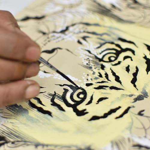 Anuschka Women's Original Hand-Painted Genuine Leather RFID Blocking Three Fold Flap Wallet2