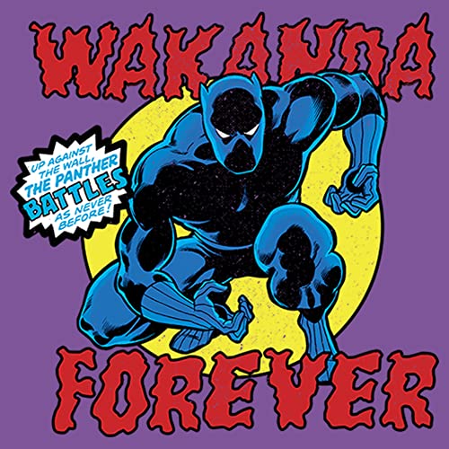 Marvel Little, Big Classic Panther Battles Girls Short Sleeve Tee Shirt2