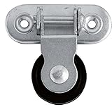 Corde.Chaine,Cable Et Ac. Chapuis - Poulie Charniere Acier Zingue Gorge 5Mm Charge 20Kg