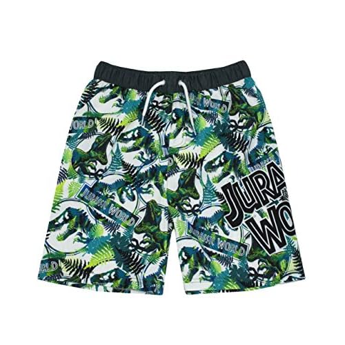 Jurassic World Schwimmshorts t Rex Dinosaurier Jungen elastischer Bund Schwimmst 8-9 Jahre