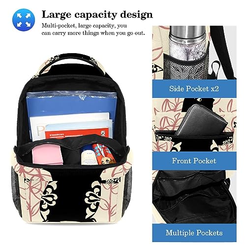Sac à dos pingouin avec trousse assortie pour écoliers, modèle multicolore de taille standard - 3