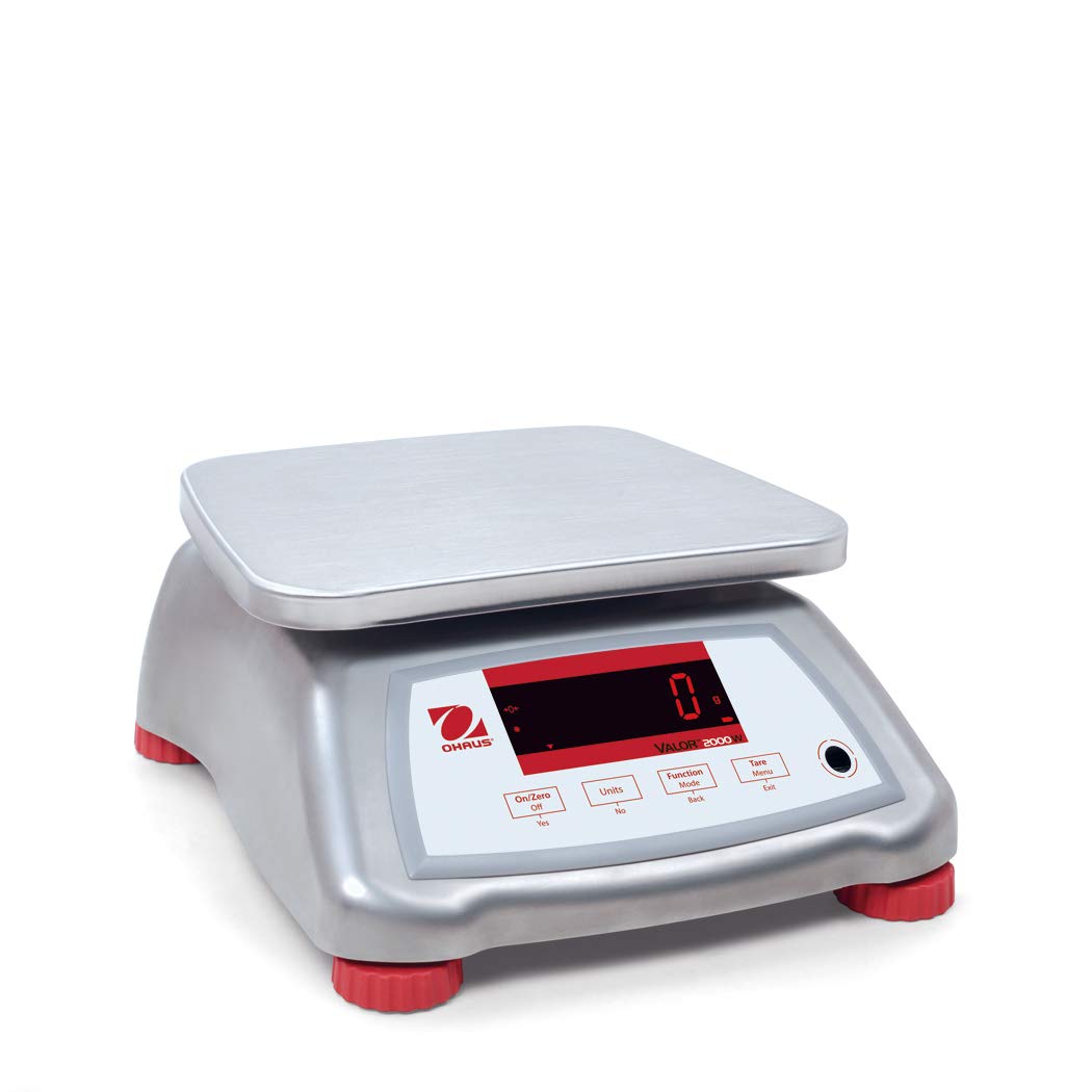 Ohaus, V22XWE30T, Stainless Steel Compact Bench Scale, 60lb x 0.01lb, NSF Listed