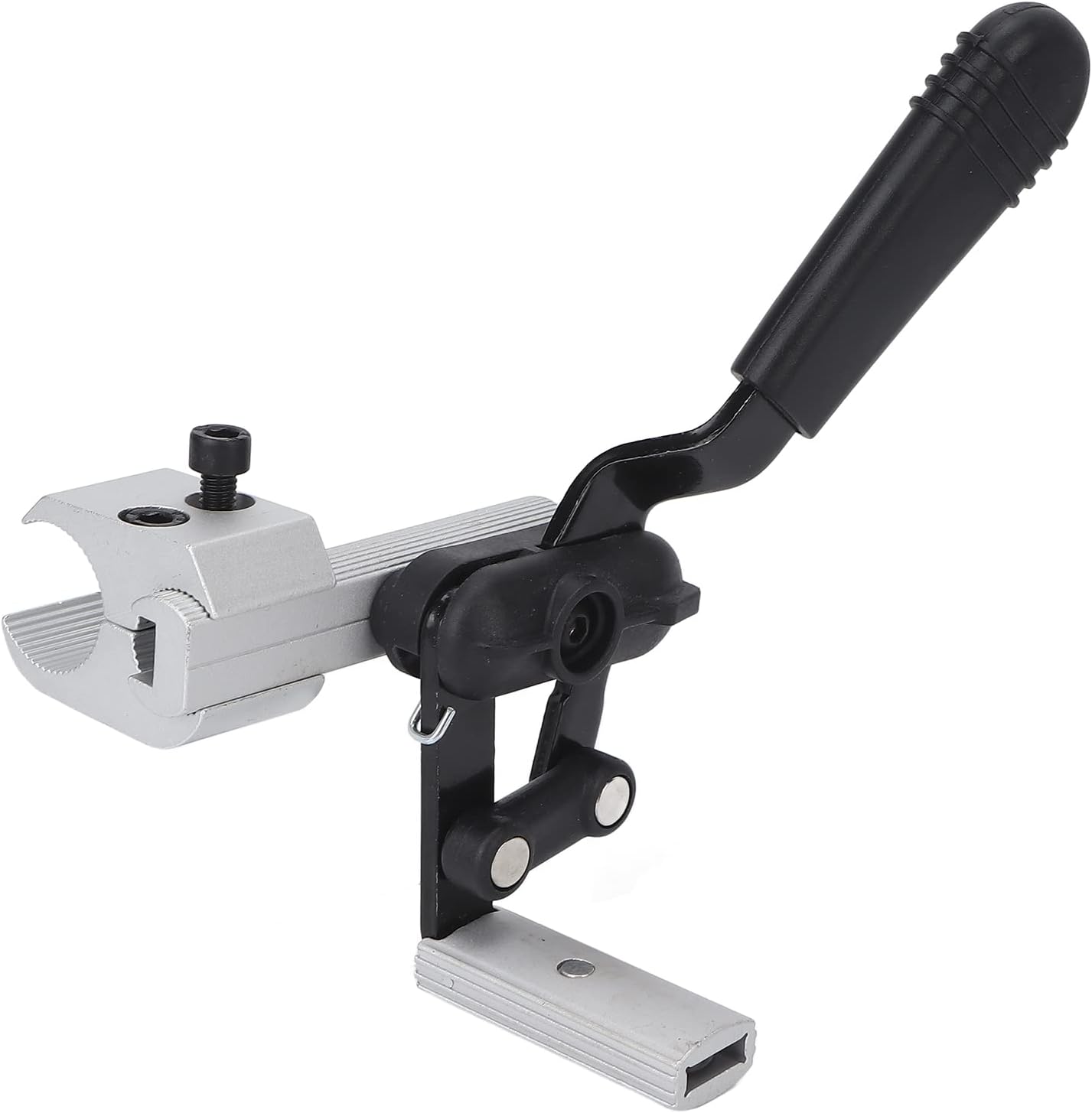 Wheelchair Brakes, Aluminum Side Mount Wheel Lock Sensitive Hand Brake Assembly, High Sensitivity Wheellock Assembly Replacement for Electric Wheelchairs Easy to Install(Left)