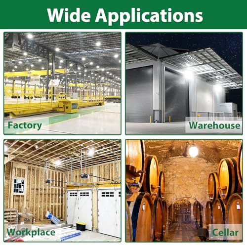 Image of 150W LED Corn Bulb, 22500LM Super Bright LED Bulb, Equivalent 600W MH HPS HID CFL, 5000K Daylight White, E26 /E39 Mogul Base LED Bulb for Commercial Industrial Lighting Warehouse Workshop Garage