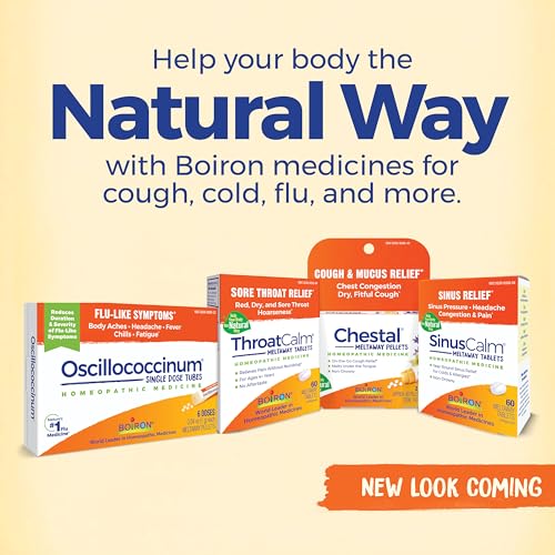Boiron 0306969065426 Chestal Pellets For Cough And Mucus Relief, Nasal Or Chest Congestion, And Sore Throat Relief thumb #6