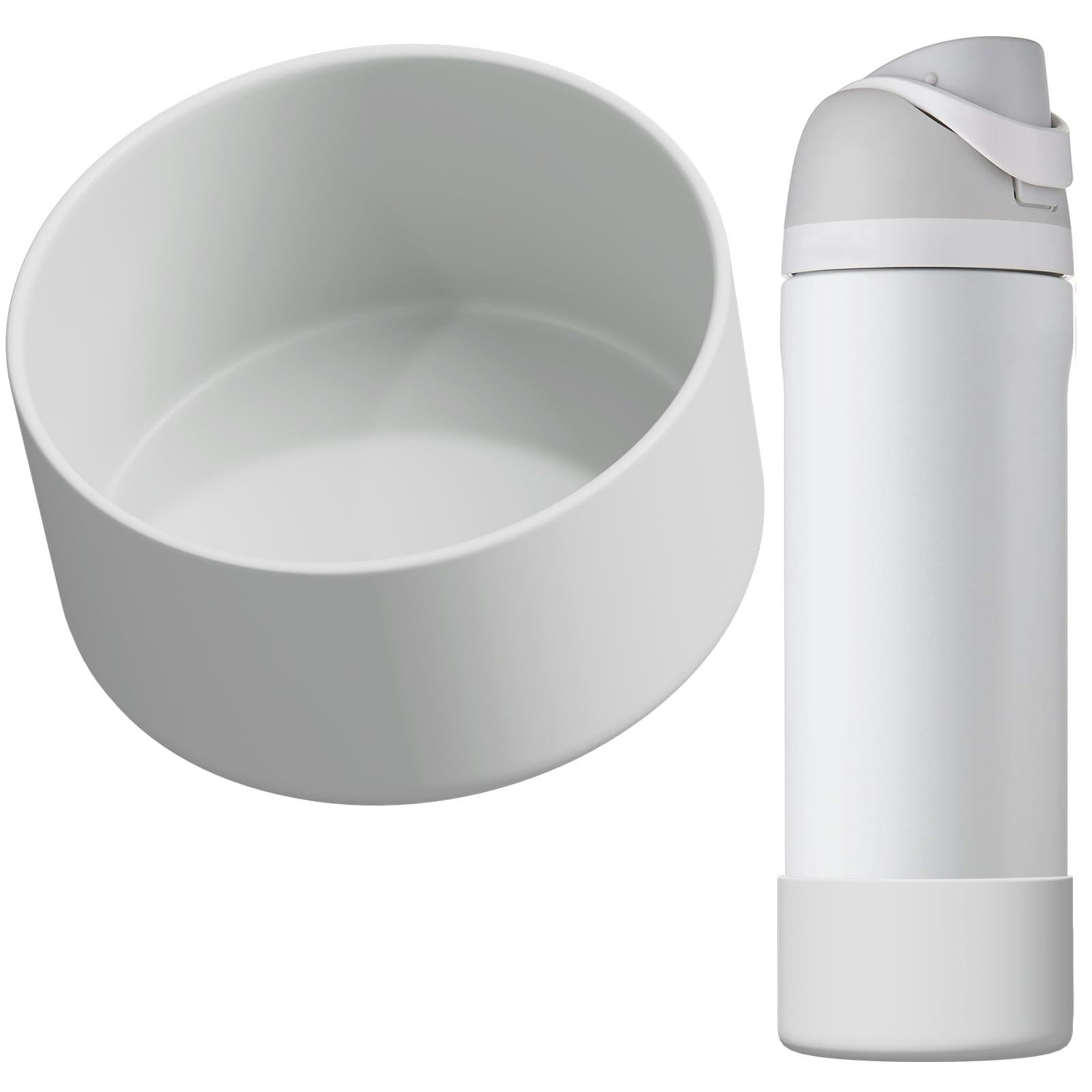 Affute Silicone Boot for Owala Water Bottle 24/32/40 oz, Anti-Slip Protective Sleeve for FreeSip/Twist/Flip Water Bottles, BPA Free, Bottom Bumper