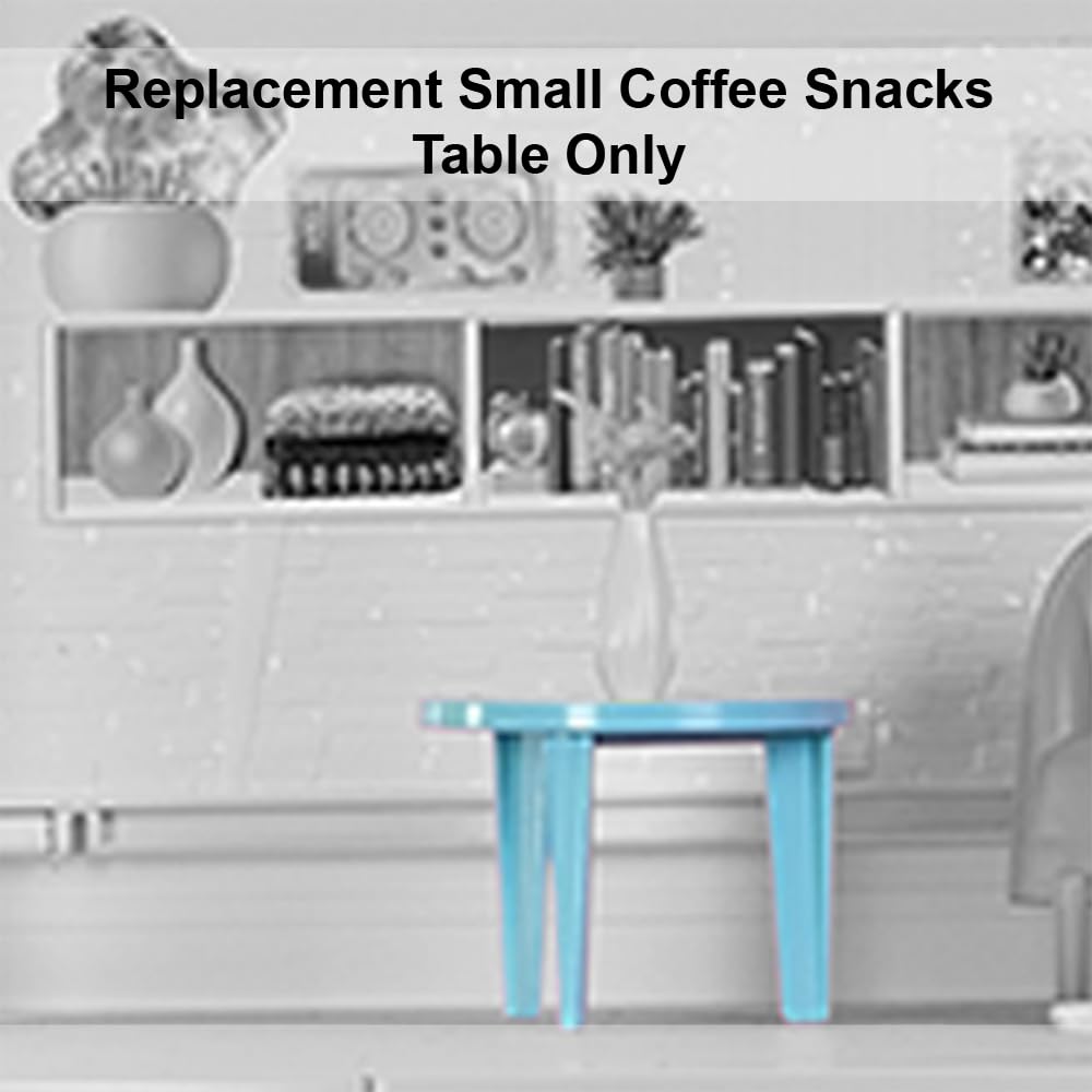 Ersatzteil für Barbie Puppen Dreamhouse Puppenhaus Spielset HMX10 – Ersatz kleiner Teal Kaffee Snacks Tisch