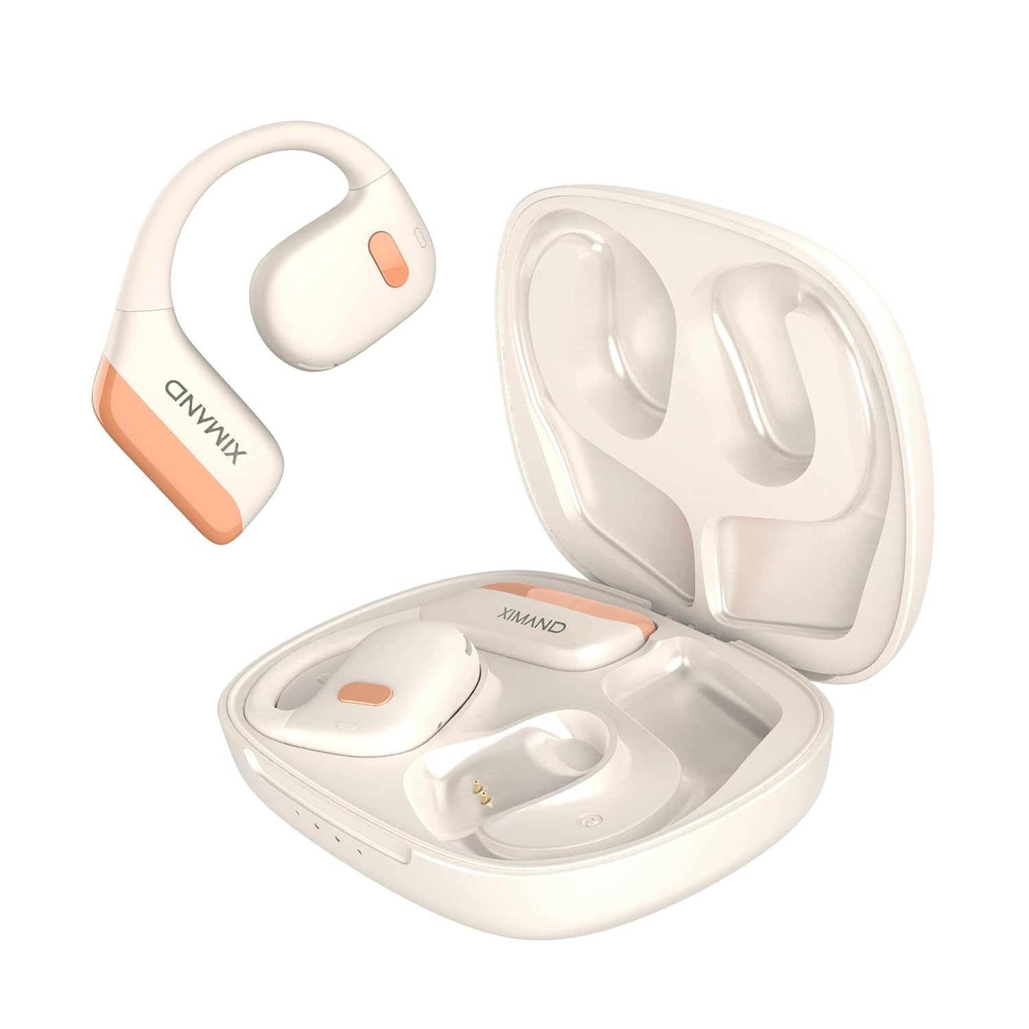 XIMAND Open Ear Wireless Bluetooth Headphones Stereo Sound Air-Conduction with Charging Case,IPX5 Sweat Resistant, 28 Hours Playtime,Lightweight Sport Earbuds,New 2025-image-27