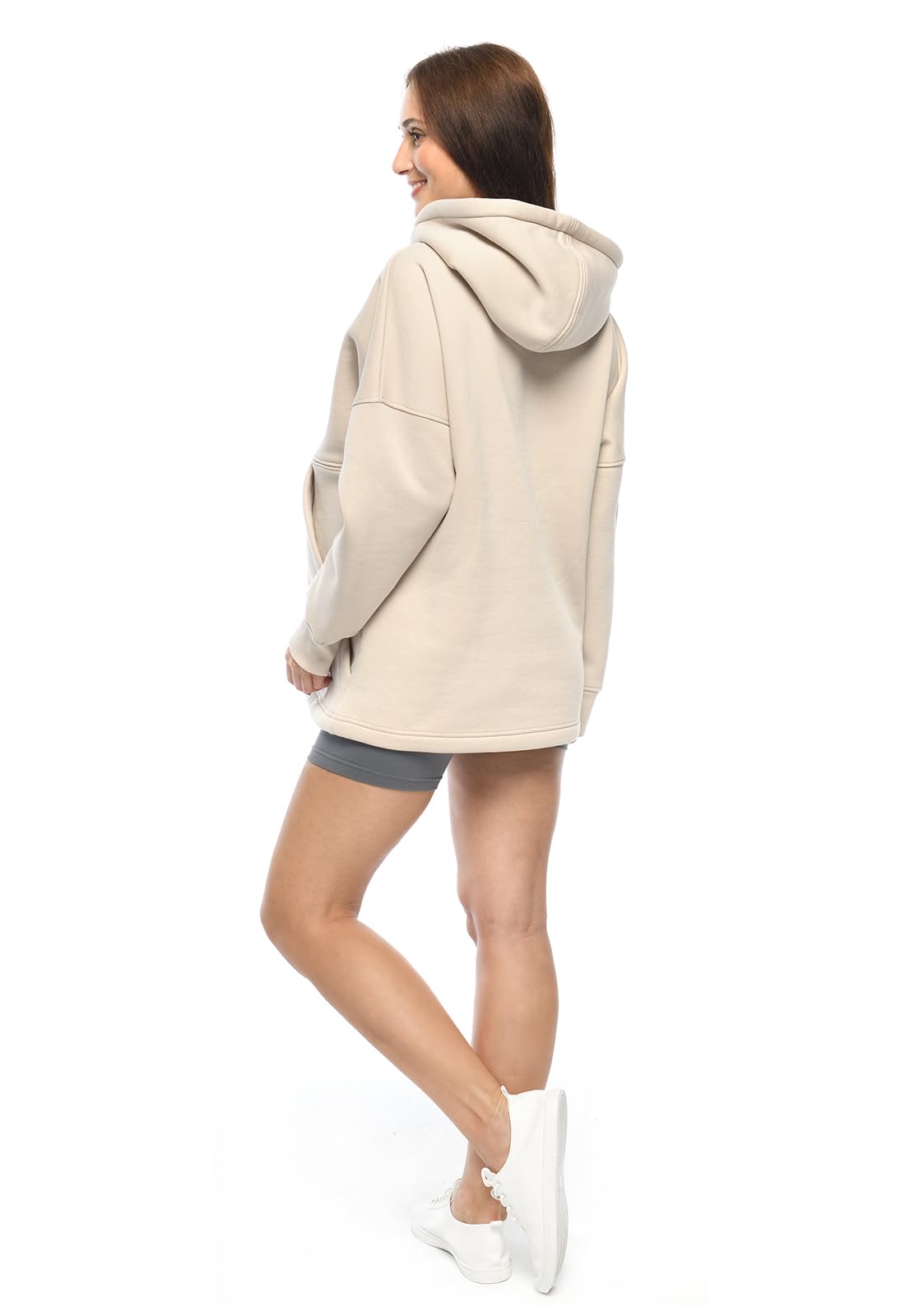 MijaCulture Umstandsmode 2in1 Stillpullover & Umstandspullover Stilltop Stillpulli Megan M021