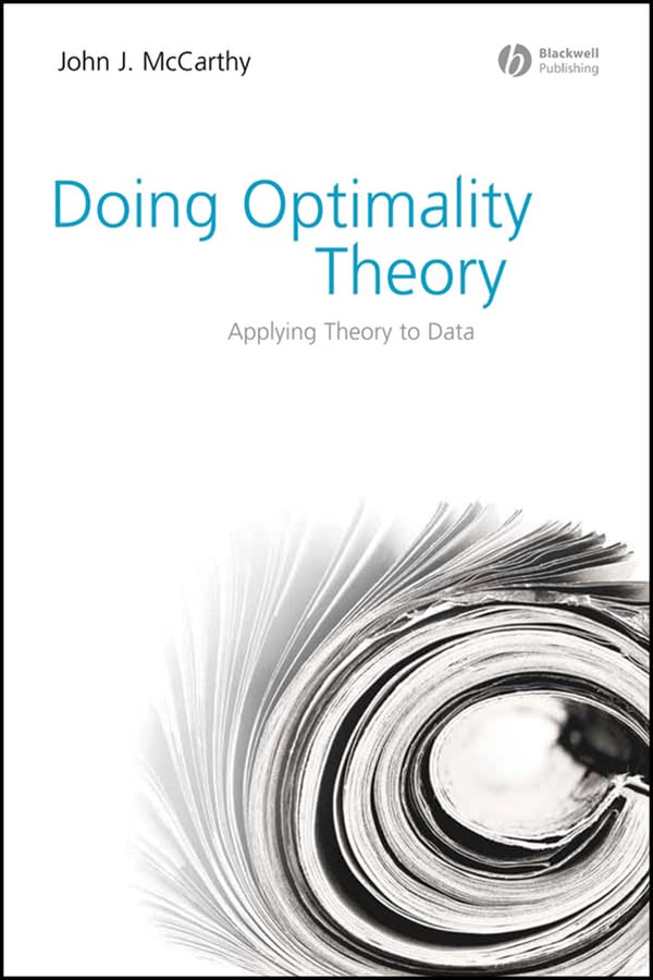 Doing Optimality Theory: Applying Theory to Data