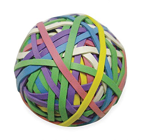 Rubber Band Ball, 30, 3-3/16x1/8in, Asst