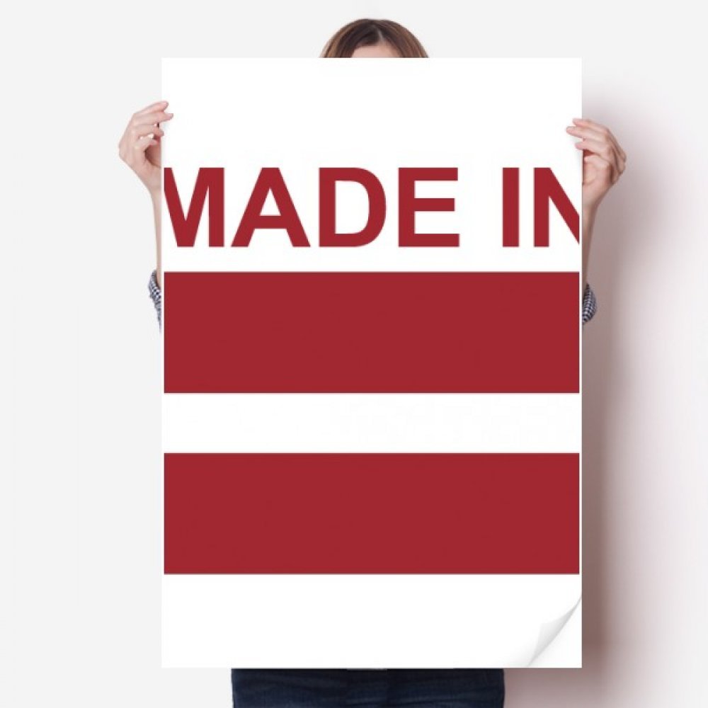 Papier peint Lettonie autocollant - Affichez votre amour pour ce pays dans votre intérieur
