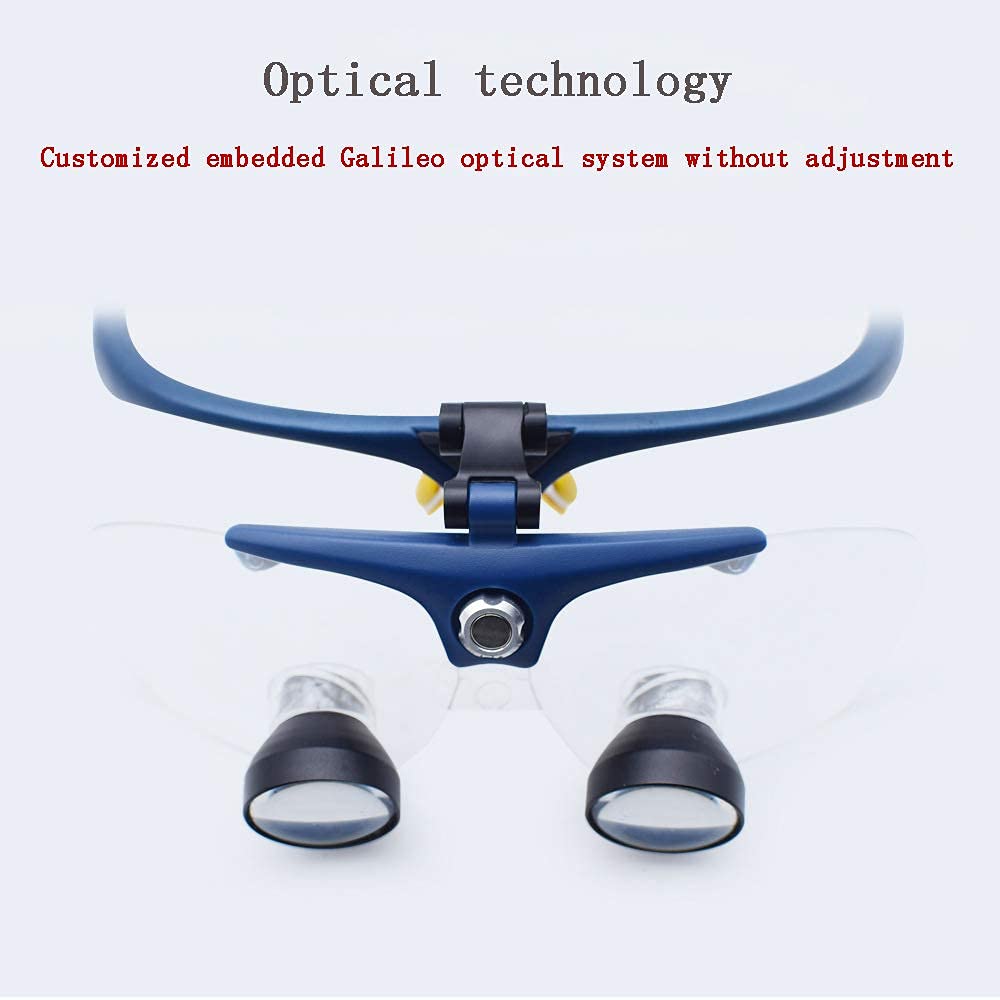 Lupa De Aumento Integrada, Personalización Profesional, Lupa Binocular Óptica De 2.5 Aumentos.