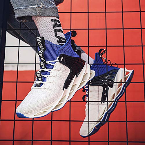 Image of Hello MrLin Men's Running Shoes Non Slip Athletic Tennis Walking Blade Type Sneakers Hip Hop