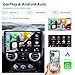 8Core 4GB+64GB Car Radio for Jeep Wrangler JK 2007-2017: 8 Core Stereo Upgrade with Wireless Carplay Andriod Auto 10.1