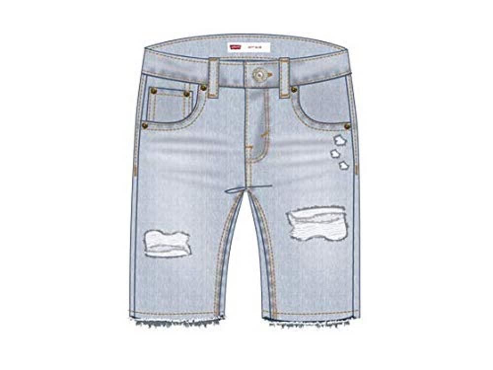 Levi's Lvb Unbasic, 511 Short Bambini e Ragazzi, Newport Festival W/ Destruction, 12 anni