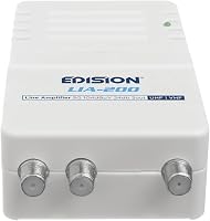 Edision LIA-200 beltéri antennaerősítő UHF/VHF, 5G LTE szűrő, 1 be / 2 ki 5