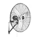 OEMTOOLS 30" Oscillating Black Wall Mount Fan, New Model