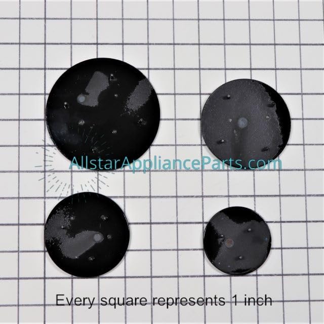 WB29X36765 Range Surface Burner Cap Kit