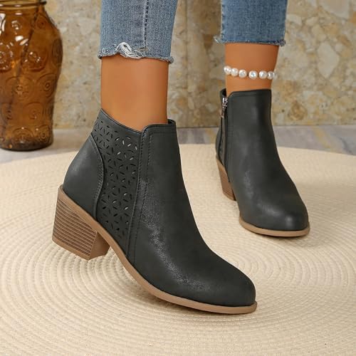 Bottines résistantes faciles à enfiler pour pieds extra larges - 4