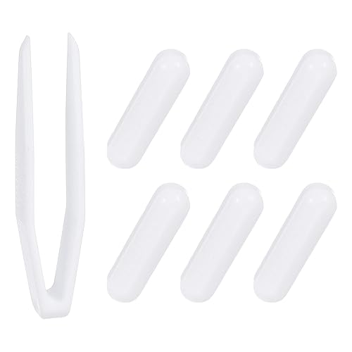 Vista 22 de PATIKIL Barra agitadora magnética, 1.378 x 0.236 in, 6 unidades de PTFE magnético, barra mezcladora magnética para vaso de precipitados de fondo